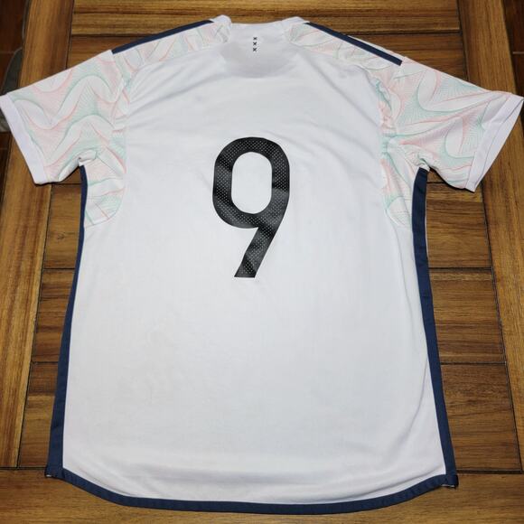 AFC Ajax Amsterdam Dutch Football Team Soccer Shirt #9 - Size XL - Picture 3 of 4